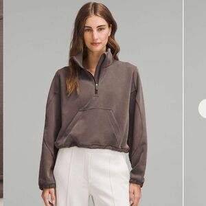 Lululemon Brushed Softstreme Half-Zip